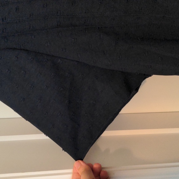 SHEIN Curve Black Tunic Top with Lace Hem & Button Detail - Size 2XL - Picture 4 of 5